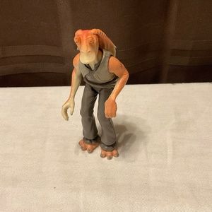Vintage 1990’s  Star Wars Episode 1 Jar Jar Binks  Action Figure